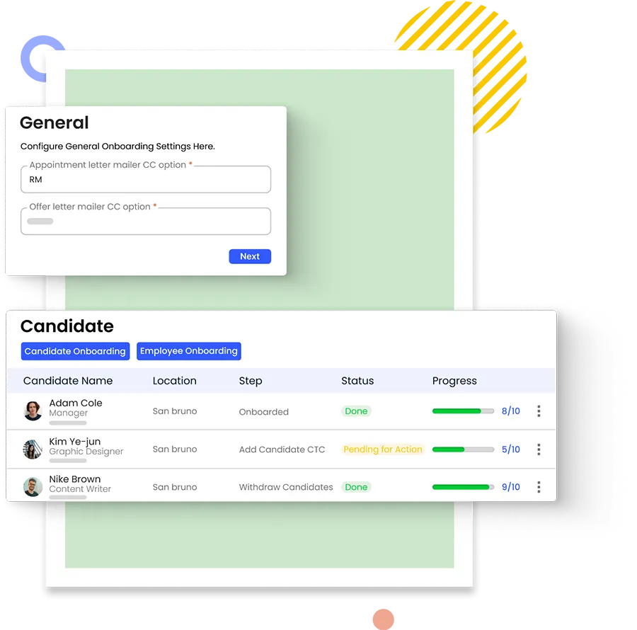 Configuration-Employee Onboarding|Zimyo HRMS
